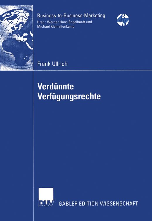 Produktbild: Verd&uuml;nnte Verf&uuml;gungsrechte