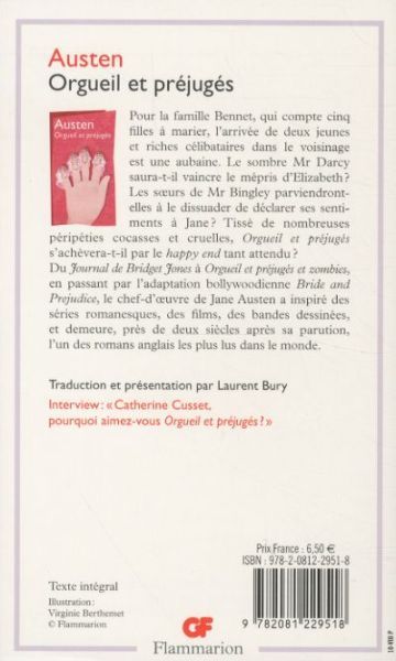 Produktbild: Orgueil et pr&eacute;jug&eacute;s