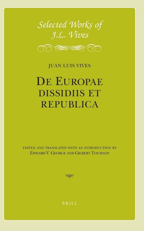 Produktbild: De Europae dissidiis et republica