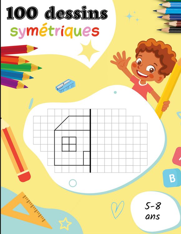 Produktbild: 100 dessins sym&eacute;triques pour les 5-8 ans