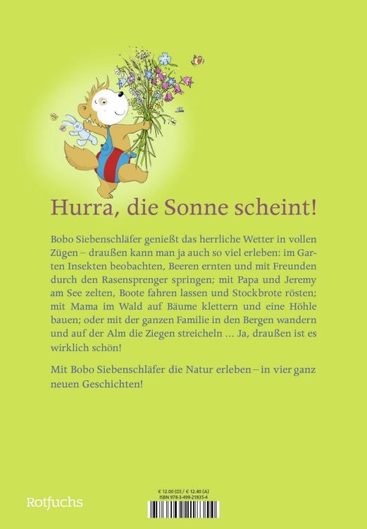 Produktbild: Bobo Siebenschl&auml;fer: Drau&szlig;en ist es sch&ouml;n!