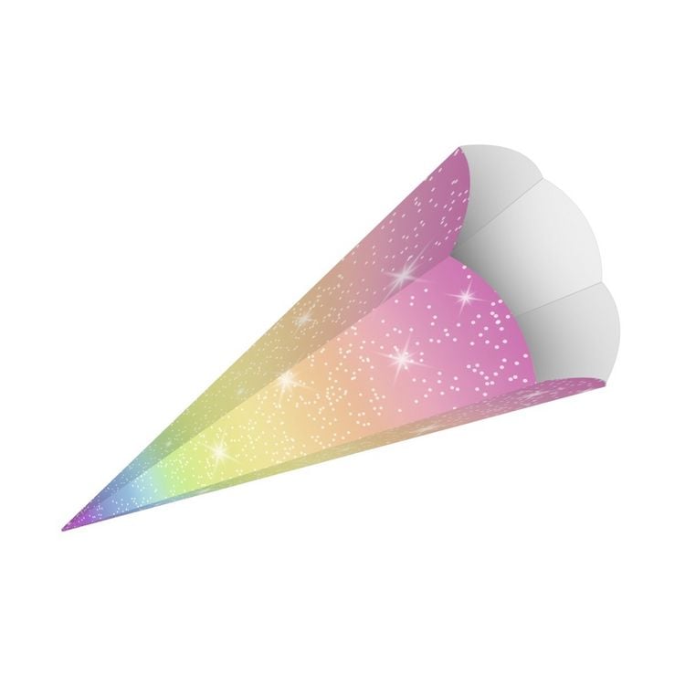 Produktbild: URSUS Schult&uuml;ten Regenbogen, 20 cm, 5er Set