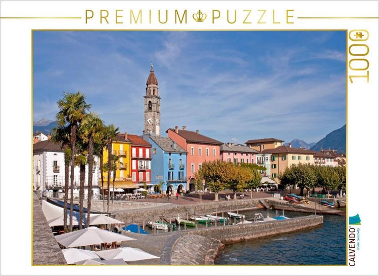 Produktbild: CALVENDO Puzzle Ascona | 1000 Teile Lege-Gr&ouml;&szlig;e 64x48cm Foto-Puzzle f&uuml;r gl&uuml;ckliche Stunden