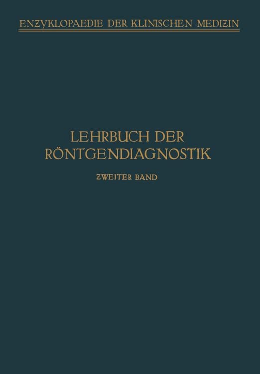 Produktbild: Lehrbuch der R&ouml;ntgendiagnostik