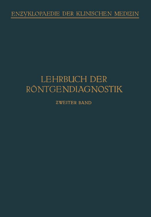 Produktbild: Lehrbuch der R&ouml;ntgendiagnostik
