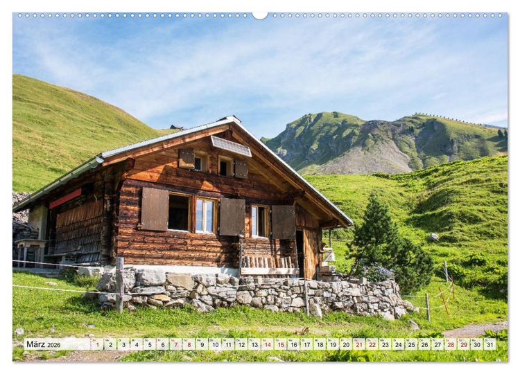Produktbild: Der Brienzersee - Im Herzen des Berner Oberlandes (hochwertiger Premium Wandkalender 2026 DIN A2 quer), Kunstdruck in Hochglanz