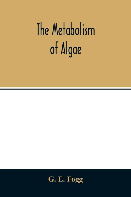 Produktbild: The metabolism of algae