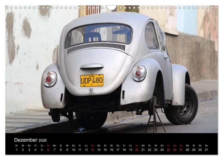 Produktbild: OLDTIMER 2026 (Wandkalender 2026 DIN A3 quer), CALVENDO Monatskalender