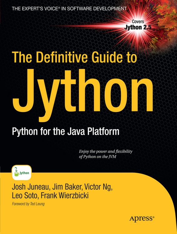 Produktbild: The Definitive Guide to Jython