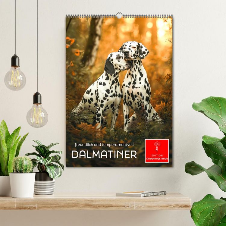 Produktbild: Dalmatiner - freundlich und temperamentvoll (Wandkalender 2026 DIN A2 hoch), CALVENDO Monatskalender