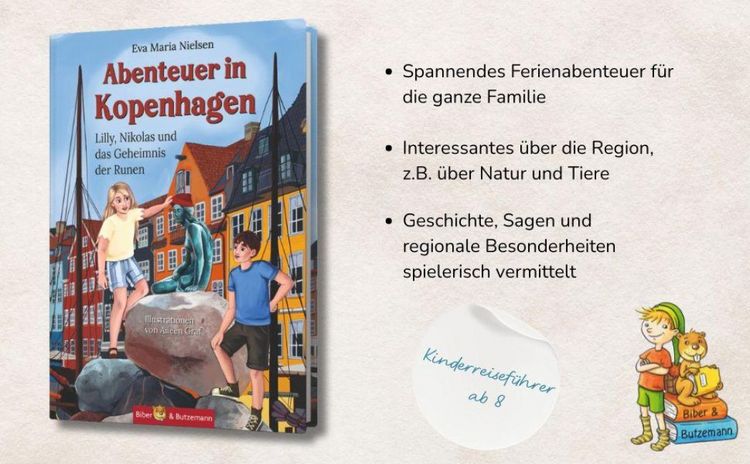 Produktbild: Abenteuer in Kopenhagen - Lilly, Nikolas und das Geheimnis der Runen
