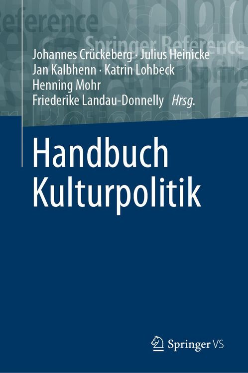 Produktbild: Handbuch Kulturpolitik