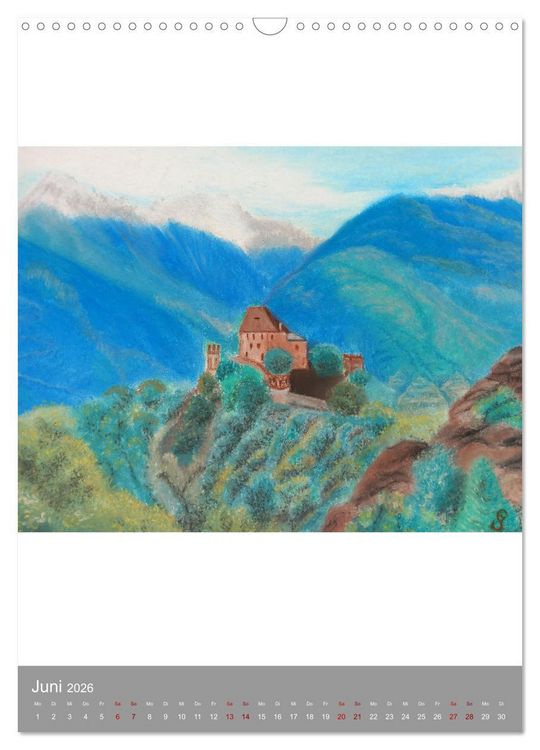 Produktbild: Atmosph&auml;rische Landschaft (Wandkalender 2026 DIN A3 hoch), CALVENDO Monatskalender