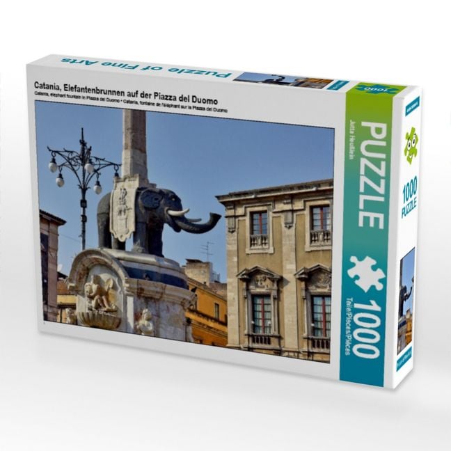 Produktbild: Catania, Elefantenbrunnen auf der Piazza del Duomo (Puzzle)