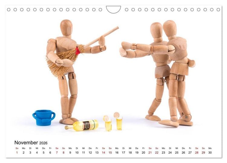 Produktbild: Und immer wieder mit Liebe (Wandkalender 2026 DIN A4 quer), CALVENDO Monatskalender