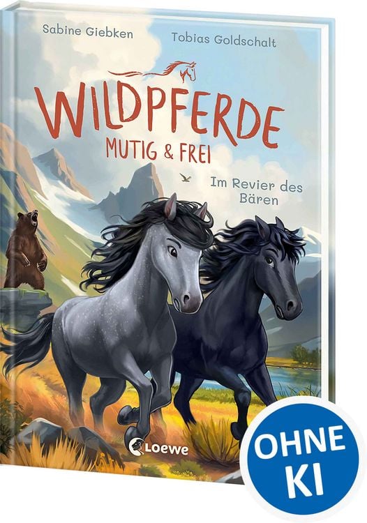 Produktbild: Wildpferde - mutig und frei (Band 6) - Im Revier des B&auml;ren