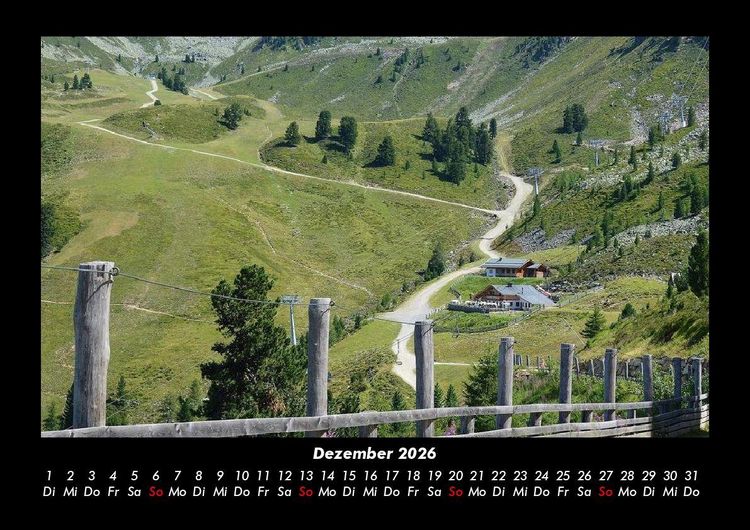 Produktbild: Wanderlust 2026 Fotokalender DIN A3