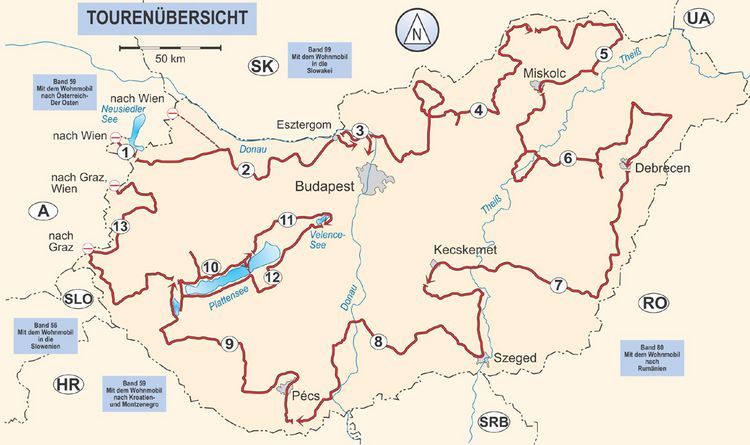 Produktbild: Mit dem Wohnmobil nach Ungarn