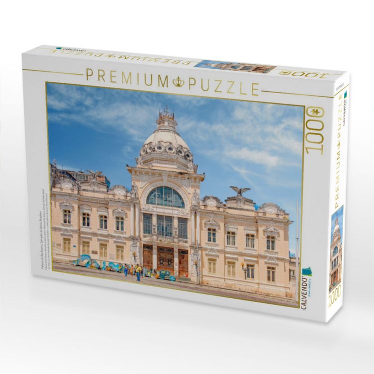 Produktbild: CALVENDO Puzzle Palacio do Rio Branco, Salvador de Bahia, Brasilien | 1000 Teile Lege-Gr&ouml;&szlig;e 64x48cm Foto-Puzzle f&uuml;r gl&uuml;ckliche Stunden