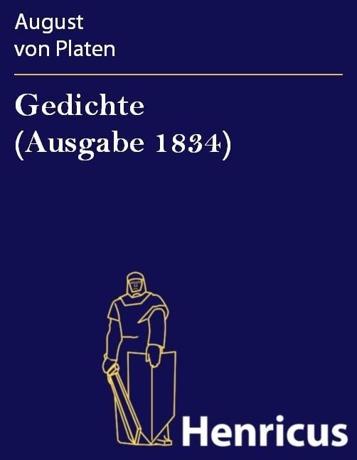 Produktbild: Gedichte (Ausgabe 1834)