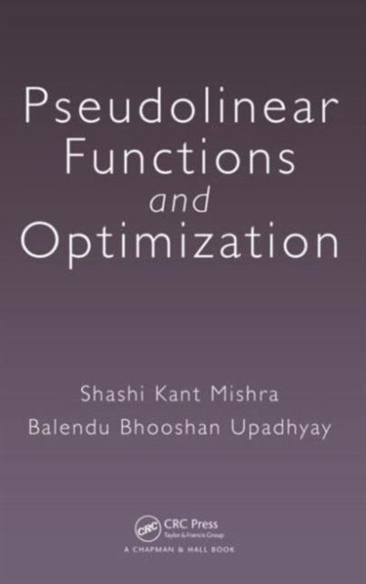 Produktbild: Pseudolinear Functions and Optimization