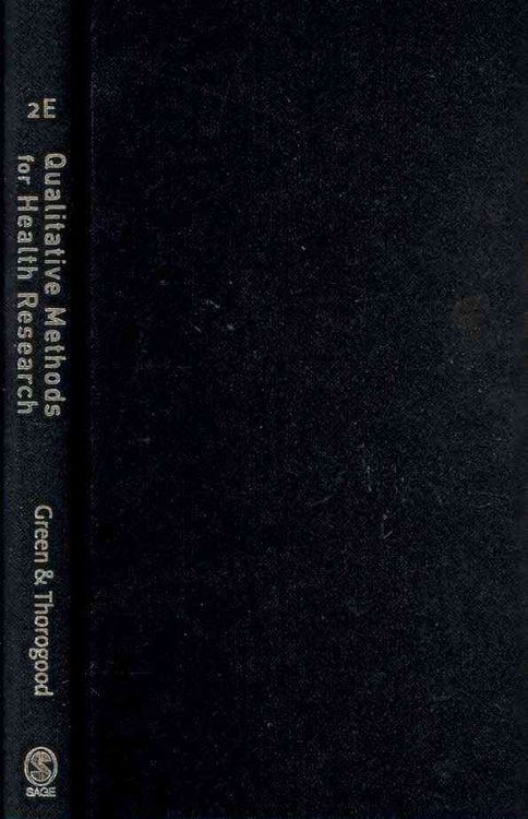 Produktbild: Qualitative Methods for Health Research