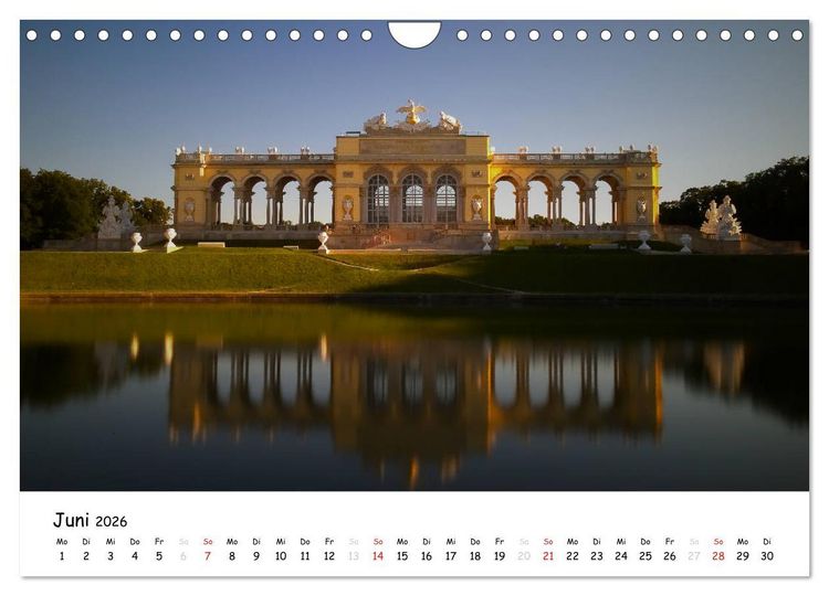 Produktbild: Wiener Eindr&uuml;cke (Wandkalender 2026 DIN A4 quer), CALVENDO Monatskalender