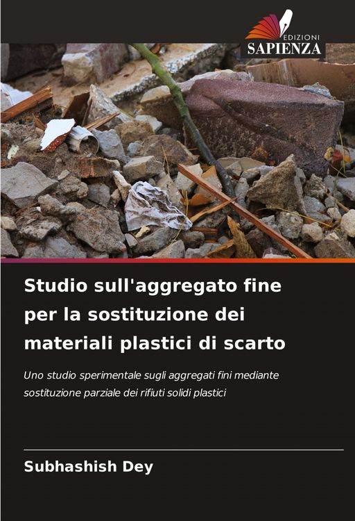 Produktbild: Studio sull'aggregato fine per la sostituzione dei materiali plastici di scarto