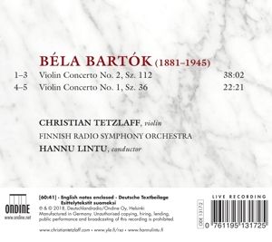 Produktbild: Violinkonzerte 1+2
