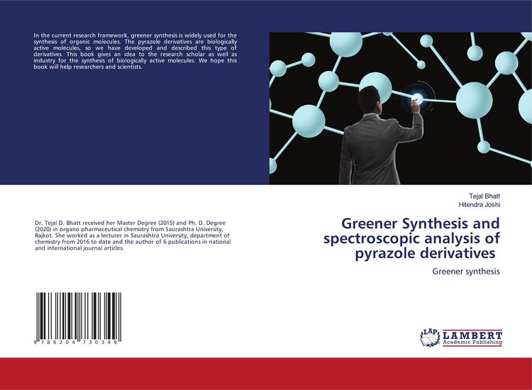 Produktbild: Greener Synthesis and spectroscopic analysis of pyrazole derivatives