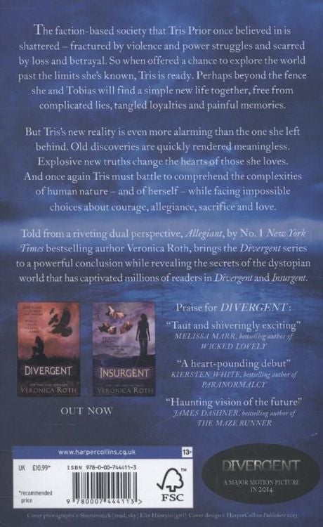 Produktbild: Roth, V: Divergent 3/Allegiant