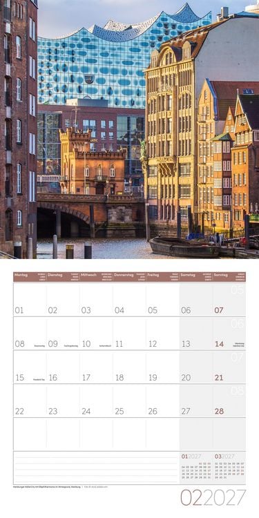 Produktbild: Deutschland Kalender 2027 - 30x30 - Art12