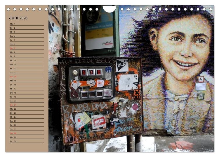 Produktbild: Street-Art Berlin (Wandkalender 2026 DIN A4 quer), CALVENDO Monatskalender
