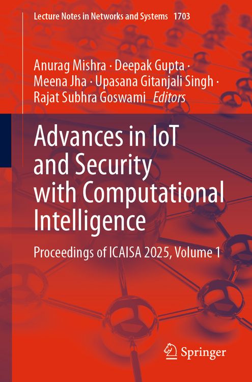 Produktbild: Advances in IoT and Security with Computational Intelligence