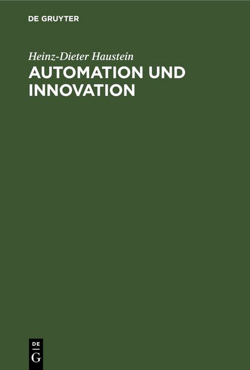 Produktbild: Automation und Innovation