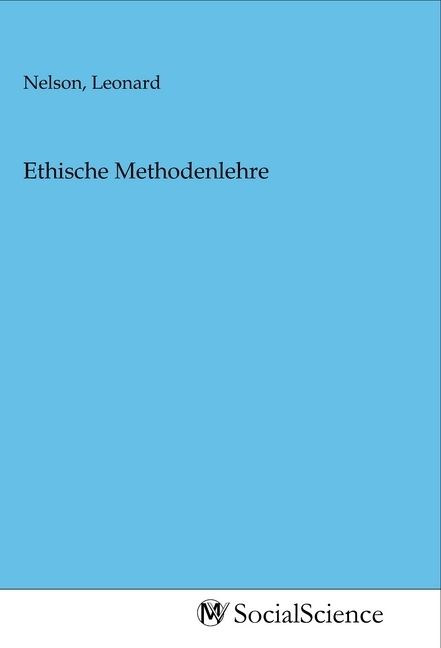 Produktbild: Ethische Methodenlehre