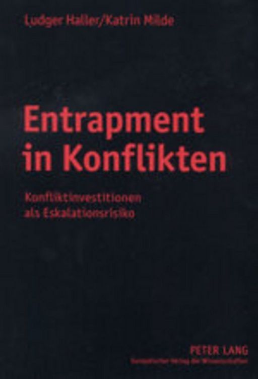 Produktbild: Entrapment in Konflikten