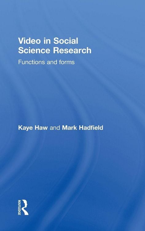 Produktbild: Video in Social Science Research