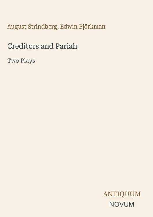 Produktbild: Creditors and Pariah