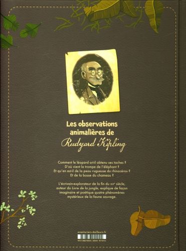 Produktbild: Les observations animali&egrave;res de Rudyard Kipling