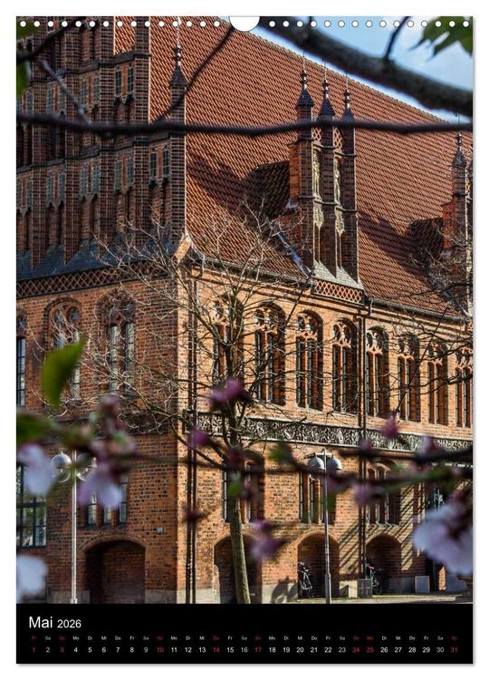 Produktbild: Roter Faden Hannover (Wandkalender 2026 DIN A3 hoch), CALVENDO Monatskalender