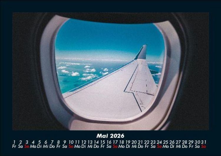 Produktbild: Flugzeuge 2026 Fotokalender DIN A5