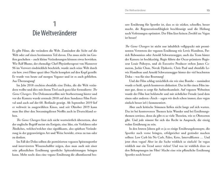 Vegan zur Höchstleistung