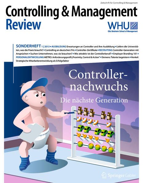 Produktbild: Controlling & Management Review Sonderheft 1-2013