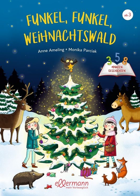 Produktbild: 3-5-8 Minutengeschichten. Funkel, funkel, Weihnachtswald