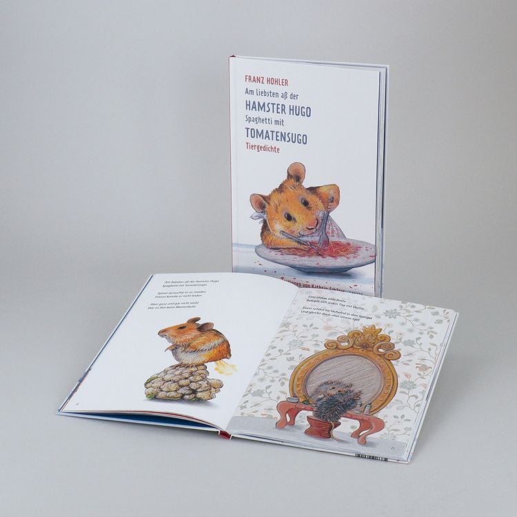 Produktbild: Am liebsten a&szlig; der Hamster Hugo Spaghetti mit Tomatensugo