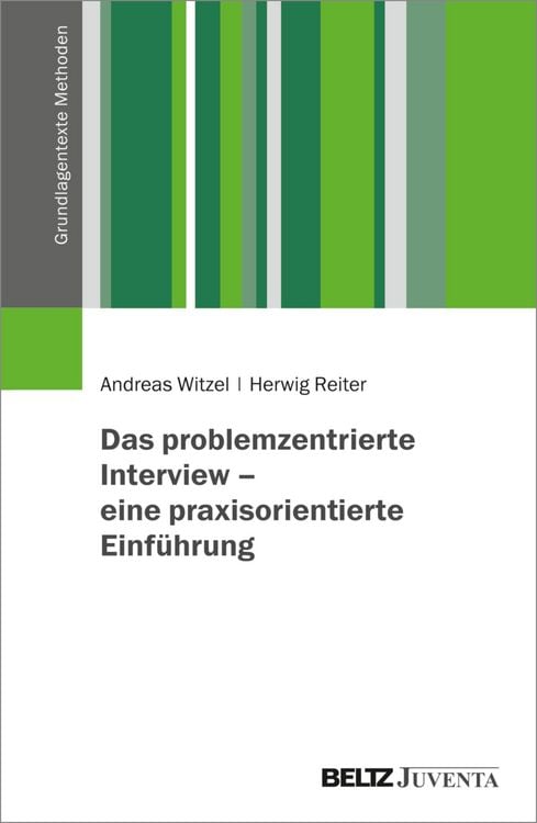 Produktbild: Das problemzentrierte Interview - eine praxisorientierte Einf&uuml;hrung