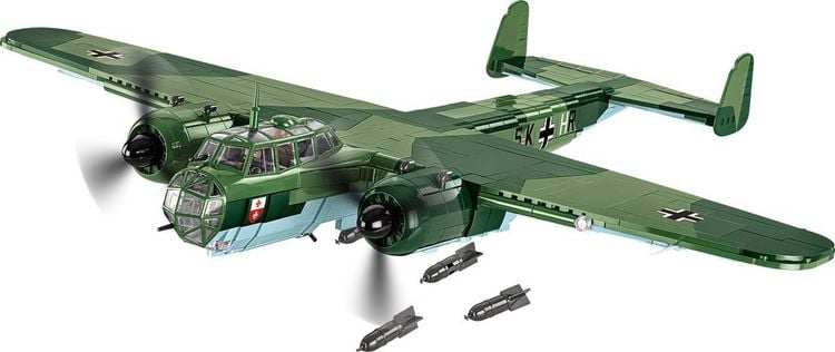 Produktbild: COBI Historical Collection 5754 - Dornier Do17 Z-2, WWII, Flugzeug, Bomber, Bausatz, 1:32, 1383 Klemmbausteine