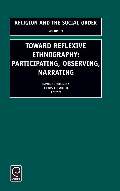 Produktbild: Toward Reflexive Ethnography