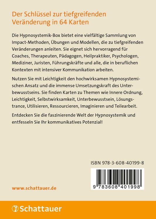 Produktbild: Hypnosystemisch wirksam